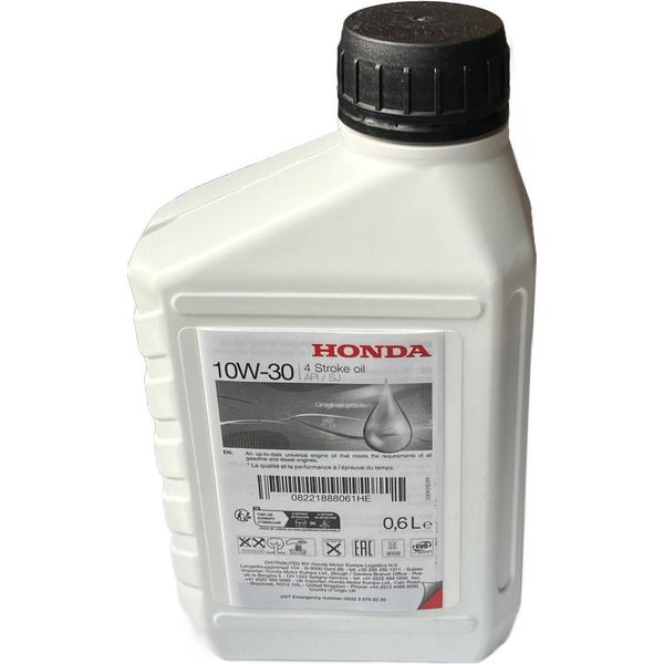 0,6 L Di Olio Motore Honda 10W30 Per Tosaerba Hrx Hr Hrb Hrg Izy Ht Hra Hrn Hrd Hre Hf-image