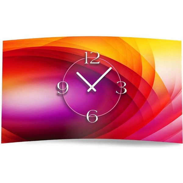 Digital Designer Art Orologio Da Parete Astratto Colorato Di Design Orologio Da Parete Moderno Design Silenzioso Senza Ticchettio Dixtime 3D-0382-image