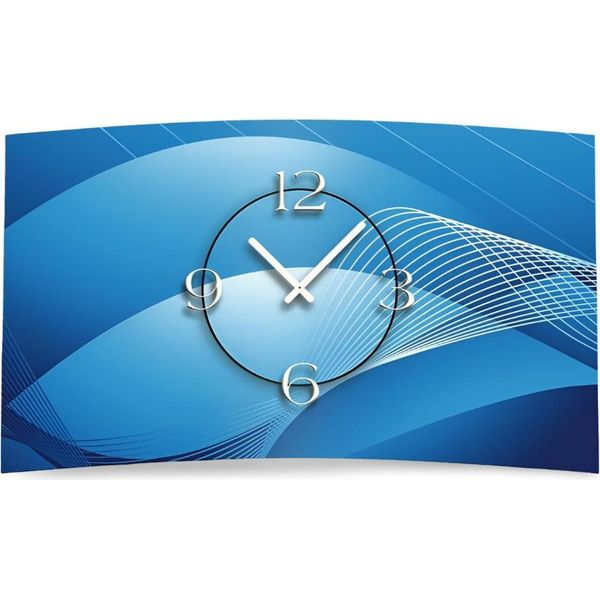 Orologio Da Parete Digitale Di Design Arte Designer Astratto Orologio Da Parete Moderno Design Silenzioso Senza Ticchettio Dixtime 3D-0402-image