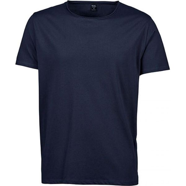 Tee Jays 5060 | Maglietta Da Uomo Con Bordi Grezzi / 100% Cotone Pettinato Ring-Spun - Colore: Navy - Taglia: 3XL-image