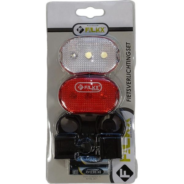 Set Di Illuminazione A Led Falkx Mtb, Falkx (Confezione Da Appendere).-image
