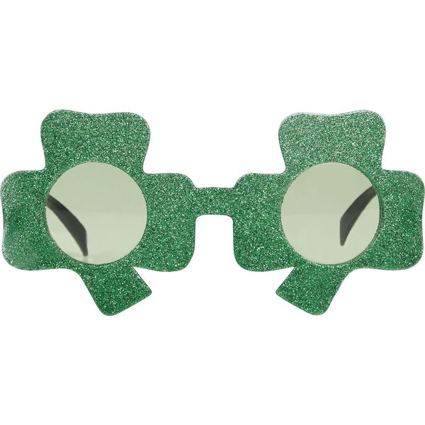 Bristol Novelty Unisex Occhiali A Quadrifoglio BN1819 (Taglia Unica) (Verde)-image