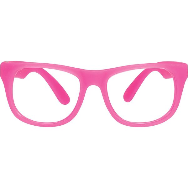 Bristol Novelty Occhiali Di Plastica Unisex - Senza Lenti BN2282 (Taglia Unica) (Rosa)-image