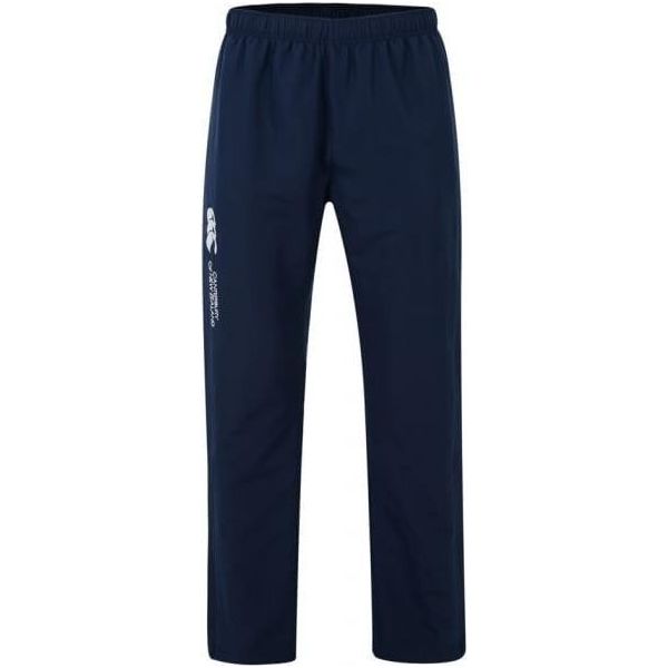 Pantaloni Della Tuta Canterbury Uomo Orlo Aperto Navy Bianco Xl Pantaloni Sportivi-image