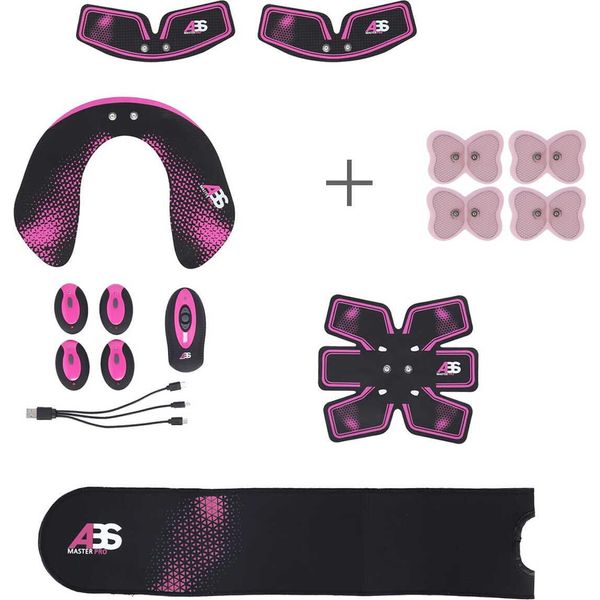 Abs Master Pro Multi Set Nn Elettrostimolatore Muscolare Hms-image