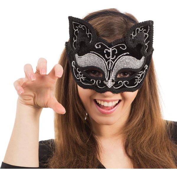 Bristol Novelty - Maschera BN651 (Taglia Unica) (Nero)-image