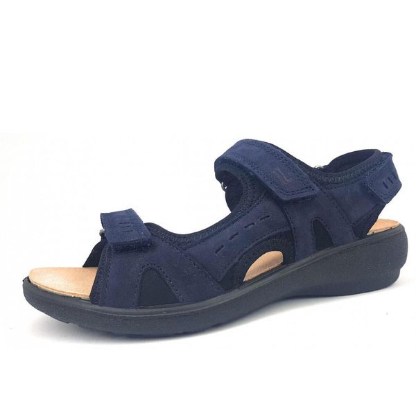 Sandalo Da Donna Legero Gorla In Blu, Misura 36-image