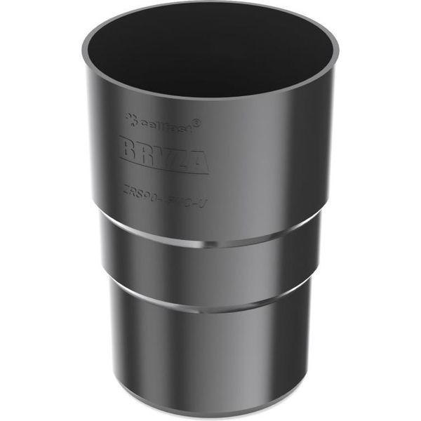 Bryza Raccordo In Plastica Per Pluviale Ø 90 Mm, Nero Ral 9005-image