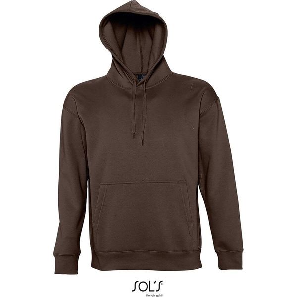Sols 13251 | Felpa Con Cappuccio Slam / Felpa Con Cappuccio Da Donna - Colore: Chocolate - Taglia: M-image