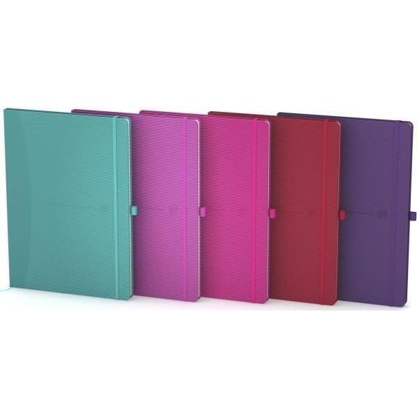 Oxford 100735217 Quaderno Oxford "Signature"", B5, A Scacchi, Colori Vivaci"-image