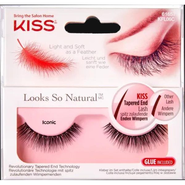 Kiss My Face - Looks So Natural Lashes (1 Paio) - Ciglia Finte Per Un Look Naturale-image