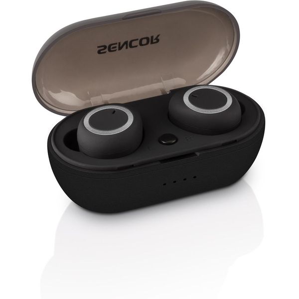 Sencor Wireless Headphones Sep 510BT Bk Tws Bt 5.0 Time 5H-image