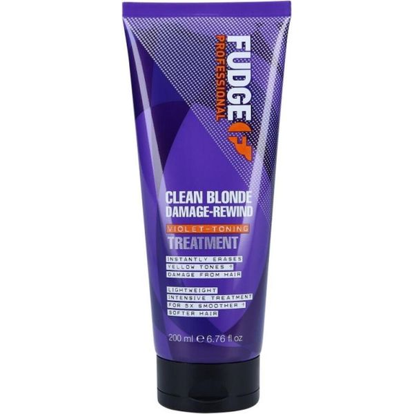 Fudge Clean Blonde Damage Rewind Trattamento Tonificante Alla Viola Per Capelli Biondi 200Ml-image