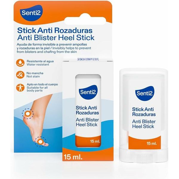 Senti2 Stick Antigraffio 15Ml Previene Vesciche E Sfregamenti Adatto A Tutto Il Corpo Non Lascia Macchie-image