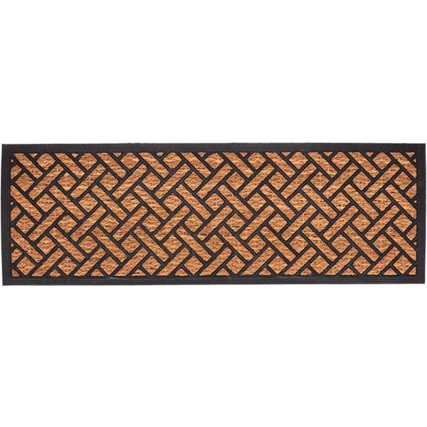 Esschert Design Zerbino Xl Motivo Geometrico In Fibra Di Cocco 120 Cm-image