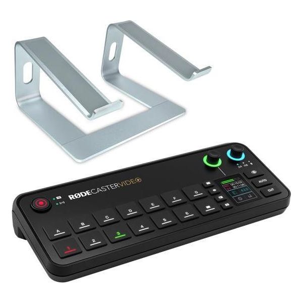 Console Di Produzione Video Rode Rodecaster Con Supporto Per Laptop Sv-image
