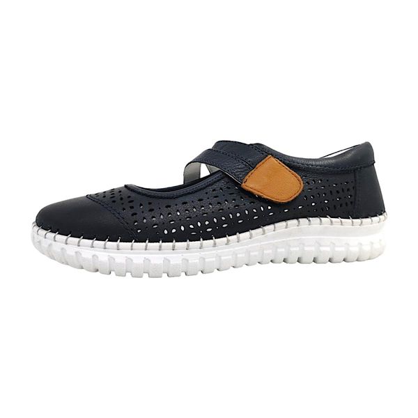 Reflexan Gritt Scarpe Da Donna Mocassini Blu Tempo Libero, Numero Di Scarpe: 39 Eu-image