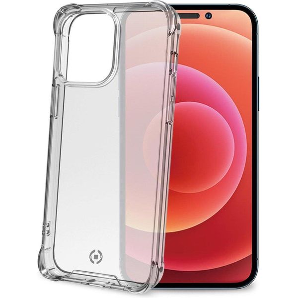 Celly Armor Custodia Per Cellulare 17 Cm (6.7") Cover Trasparente, Bianco"-image
