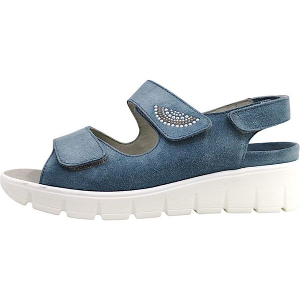 Sandalo Da Donna WaldläUfer K-Adea In Blu, Misura 8-image