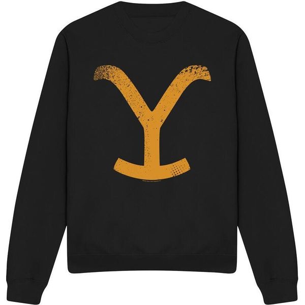Yellowstone - Felpa "Large Brand"" Per Bambini/Ragazzi Unisex TV12172 (Xxl) (Schwarz)"-image
