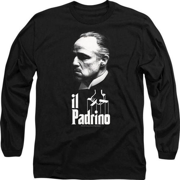 Il Padrino - Maglietta "Il Padrino"" Per Uomo/Donna Unisex TV10954 (M) (Nero)"-image