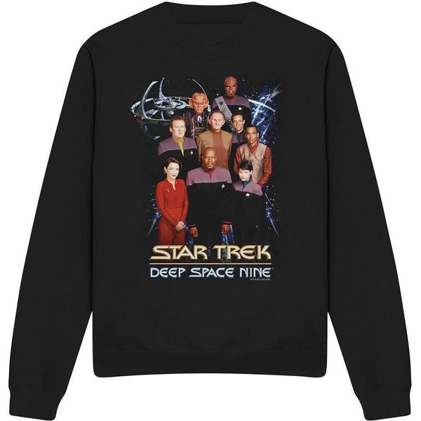 Star Trek - Felpa "DS9"" Per Uomini/Donne Unisex TV12061 (Xl) (Nero)"-image