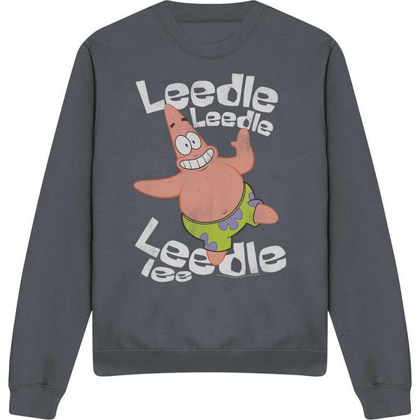 Spongebob Squarepants - Felpa "Singing"" Per Uomo/Donna Unisex TV12852 (L) (Carbone)"-image