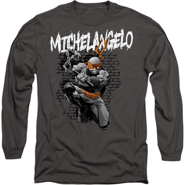 Teenage Mutant Ninja Turtles - Maglietta Uomo/Donna Unisex TV10634 (S) (Charcoal)-image