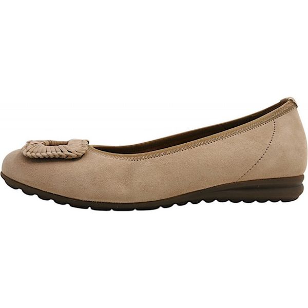 Gabor Comfort Scarpe Da Donna Ballerine Beige Casual, Numero Di Scarpe: Eur 42.5 | Uk 8.5-image