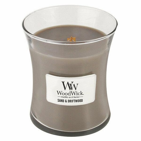 Woodwick - Sand & Driftwood Vase (Sand And Driftwood) - Scented Candle 275.0G-image