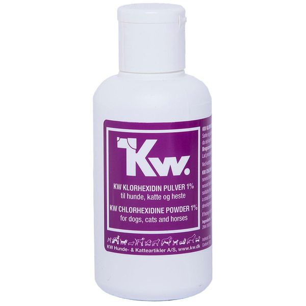 Kw Clorexidina In Polvere - Per La Disinfezione Di Piccole Ferite In Cani, Gatti E Cavalli - 50 G-image