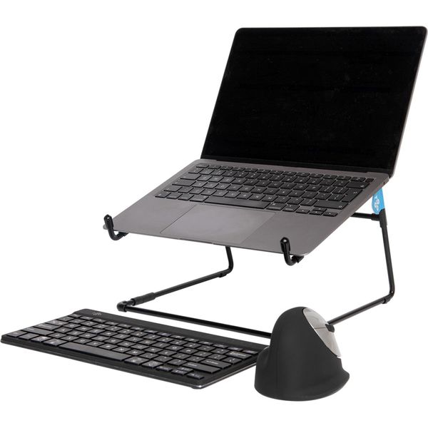 R-GO Tools Supporto Per Laptop R-Go Tools R-Go Steel Office, Adatto Per 10-22 Pollici, Nero-image