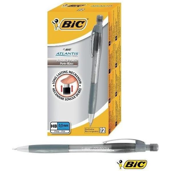 Portamine Bic Velocity Pro Hb Per Mina 0,5 Mm - Scatola Da 12 Pezzi-image