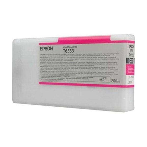 Epson T6533 Vivid Magenta Ink Cartridge (200Ml)-image