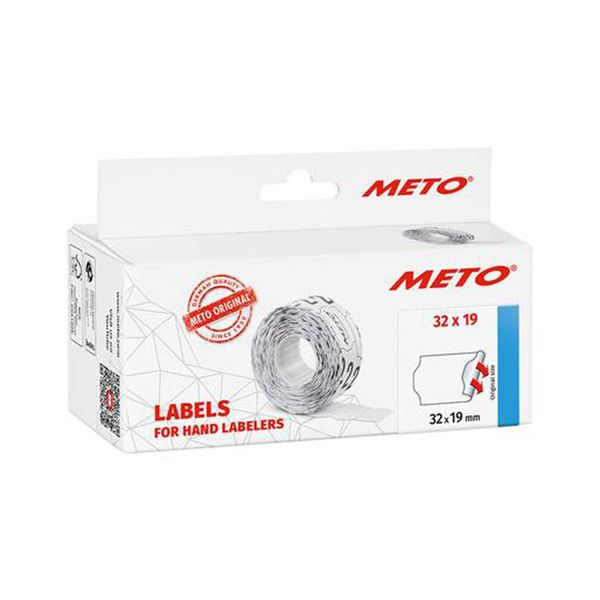 Meto 30011444 Etichette Prestampate Meto Per Etichettatrici Di Prezzo, 32 X 19 Mm-image