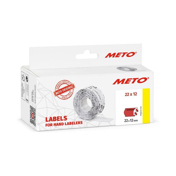 Meto 30011428 Etichette Prestampate Meto Per Etichettatrici Di Prezzo, 26 X 16 Mm-image