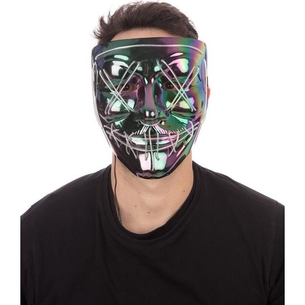 Bristol Novelty - Maschera - Uomo/Ladies Unisex BN3116 (Taglia Unica) (Shimmer)-image