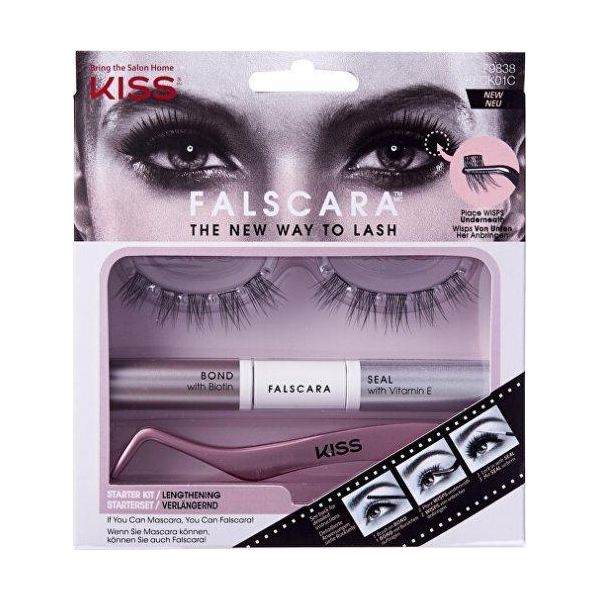 Kiss My Face - Falscara Eyelash Starter Kit - Kit Per Applicare Le Ciglia Finte-image
