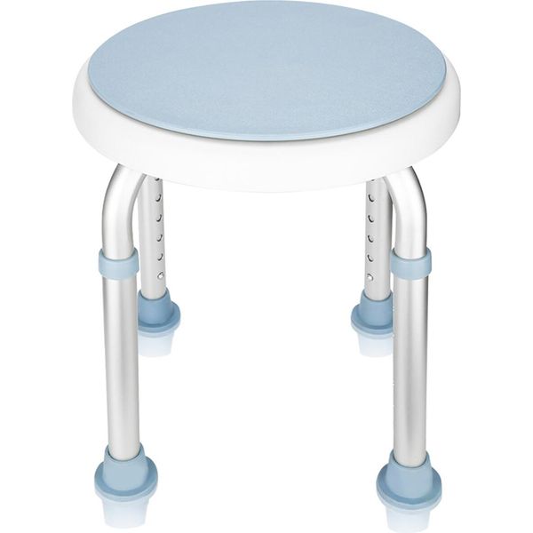 Yakimz Sgabello Da Bagno Sgabello Da Doccia E Sedili Per Docce Regolabile In Altezza Ausilio Da Bagno Sedia Da Doccia Sgabello Resistente Fino A 136 Kg-image