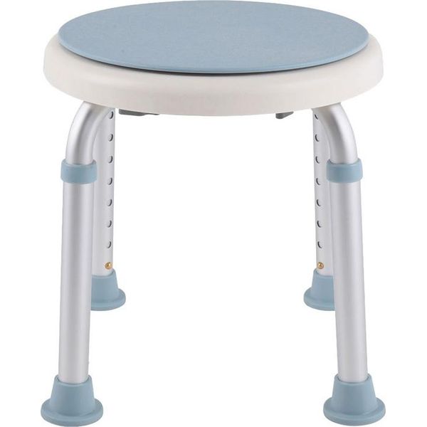 Tolletour Sgabello Da Doccia Sgabello Da Bagno Girevole A 360° 136 Kg - Sedia Da Doccia Aiuto Doccia Sedile Da Bagno Sedile Da Bagno Regolabile In Altezza-image