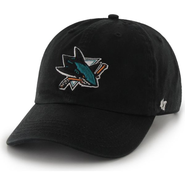 47 Brand Cappello Rilassato - Clean Up San Jose Sharks Schwarz-image