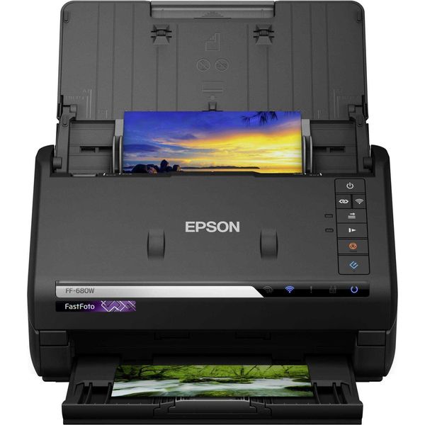 Epson Fastfoto FF-680W - Scanner Di Documenti - Sensore Di Immagine A Contatto (Cis) - Fronte/Retro - A4 - 600 Dpi X 600 Dpi-image