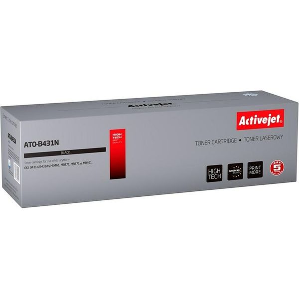 Activejet ATO-B431N Toner (Replacement For Oki B431 44574902; Supreme; 10 000 Pages; Black)-image
