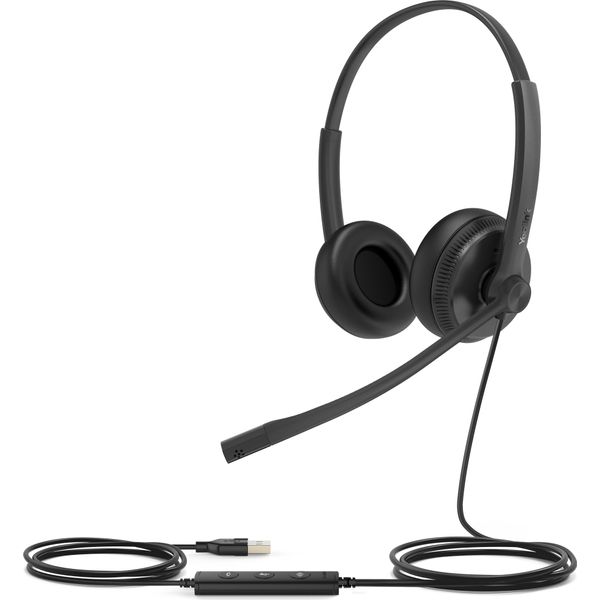 Yealink UH34 Dual Uc - Headset - On-Ear - Kabelgebunden - Usb - Schwarz-image