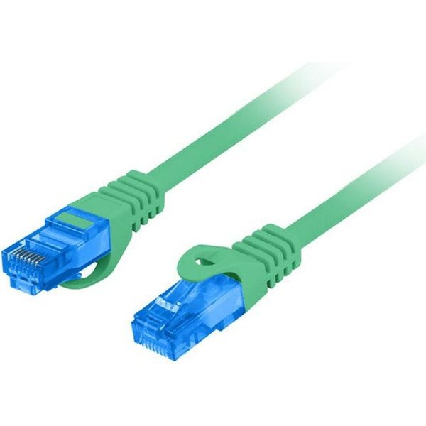 Lanberg PCF6A-10CC-0050-G Cavo Di Rete Verde 0,5 M Cat6 S/Ftp (S-STP) (PCF6A-10CC-0050-G)-image