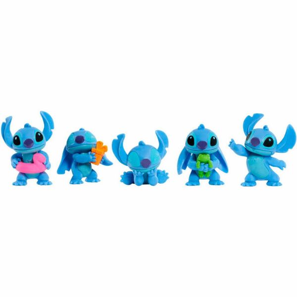 Figurki Kolekcjonerskie Just Play - Zestaw 5 Postaci Disney Stitch Premium-image