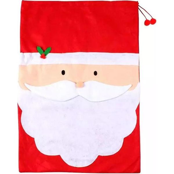 Sacco Di Babbo Natale - Babbo Natale Con Barba 50X70Cm-image