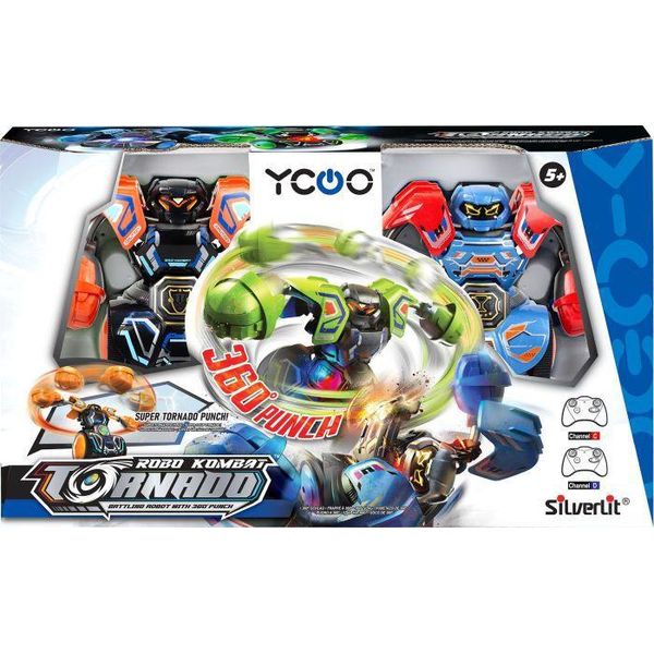 Confezione Da Battaglia Silverlit Robo Kombat Tornado, 2 Assortiti 86883-image