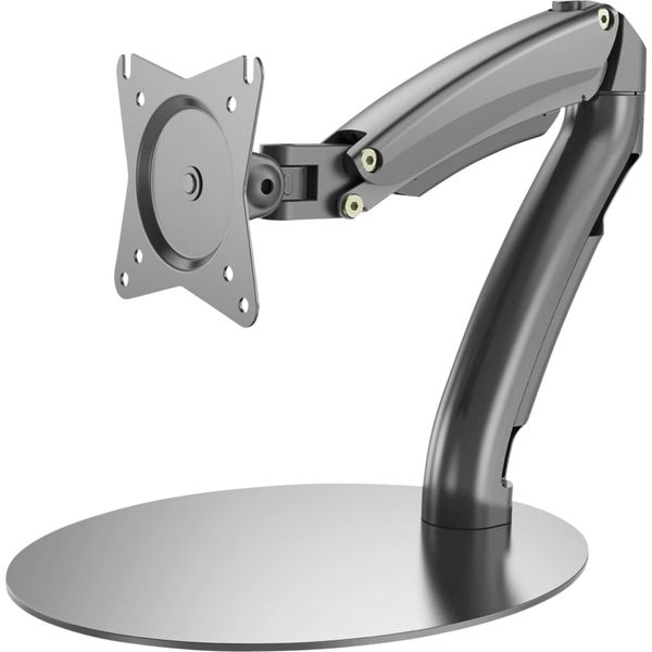 Digitus | Supporto Da Scrivania | Supporto Universale Per Monitor Led/Lcd Con Molla A Gas | Inclinazione, Rotazione, Regolazione In Altezza | Nero-image