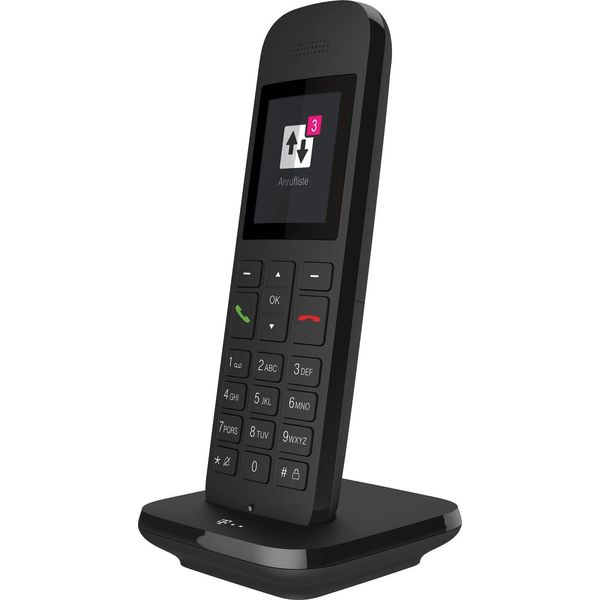 Deutsche Telekom Speedphone 12 - Schnurloses ErweiterungshandgeräT - Dect\Cat-Iq - Schwarz-image
